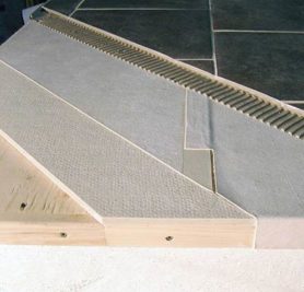 Exterior Tile Assembly Details including Tiledek Waterproof Membrane