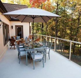 Duradek Surcoseal Latte on 2nd Level Deck